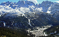 Panoramica di Madonna di Campiglio